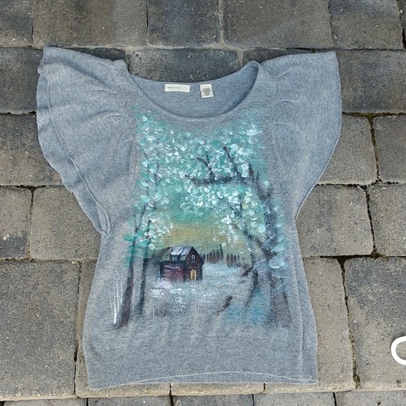 Anthropologie Sweaters - Anthropologie Sleeping On Snow Cabin Wool Sweater